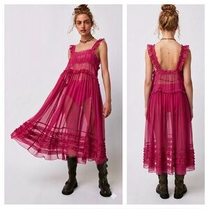 Free people Moon Phase Midi Dress